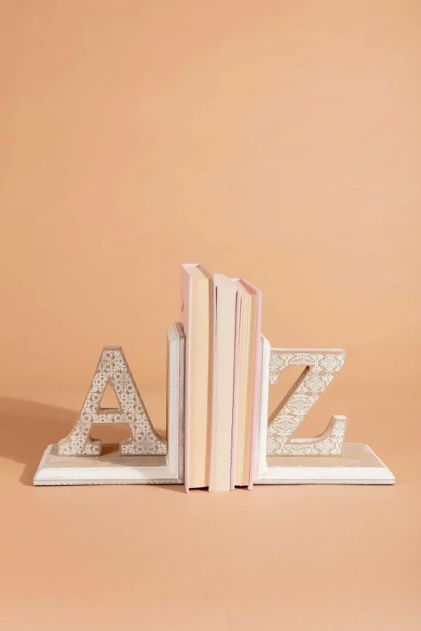 Wooden Bookends