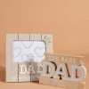 Wooden Dad Photo Frame