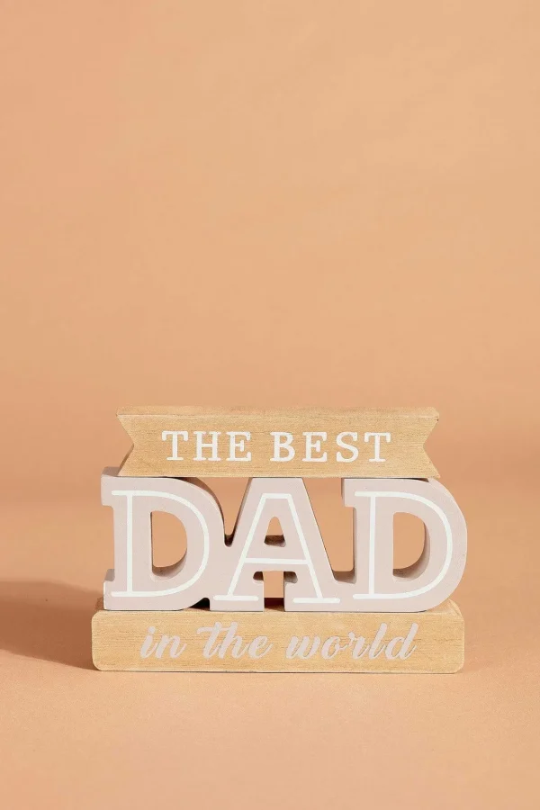 Wooden Dad Plaque