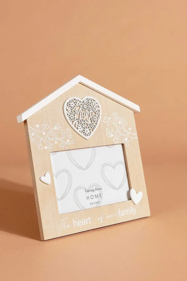 Wooden Mum Photo Frame
