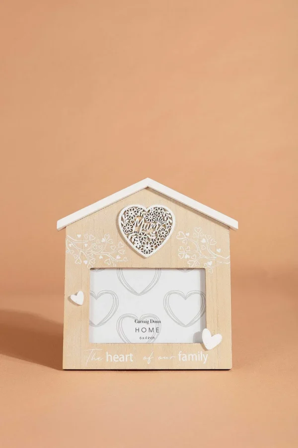 Wooden Mum Photo Frame