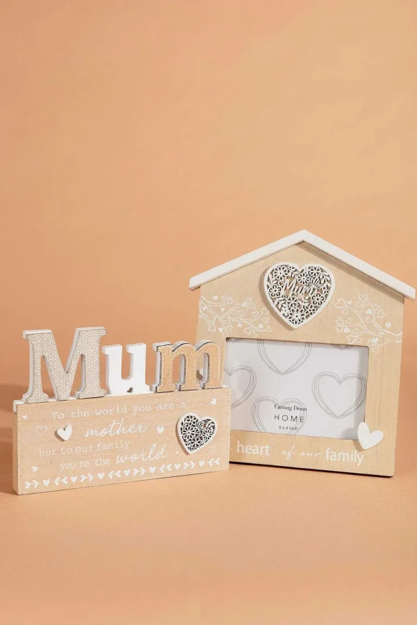 Wooden Mum Plaque