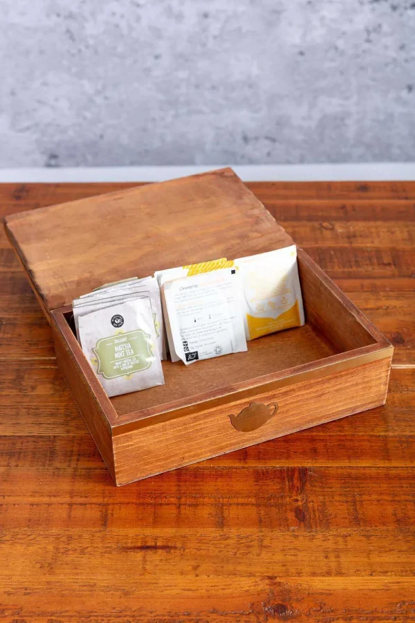 Wooden Tea Box