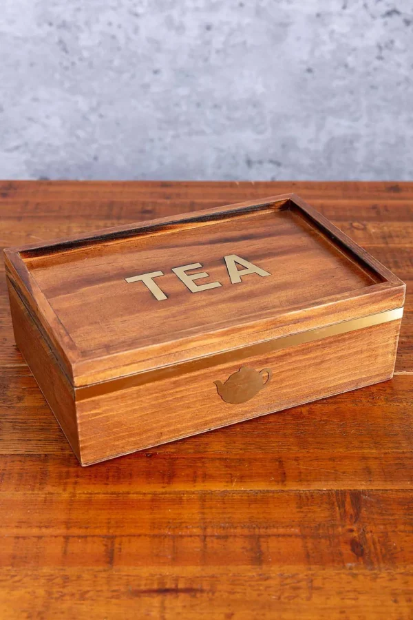 Wooden Tea Box