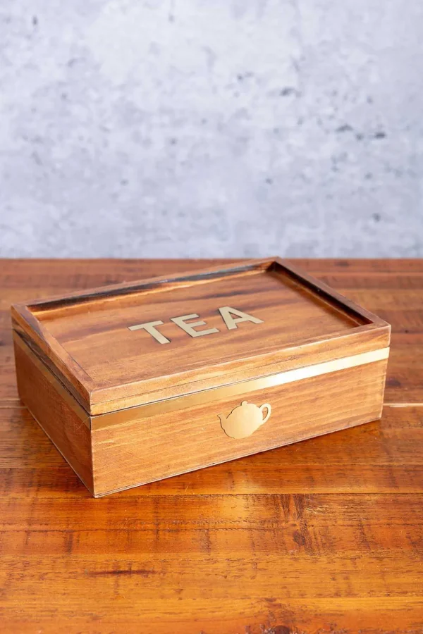 Wooden Tea Box