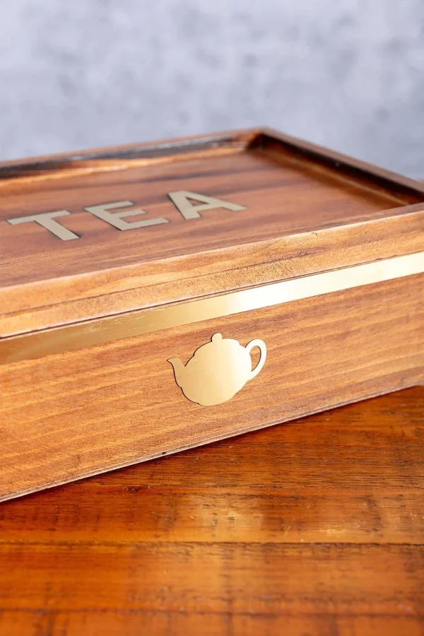 Wooden Tea Box