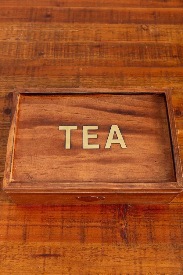 Wooden Tea Box