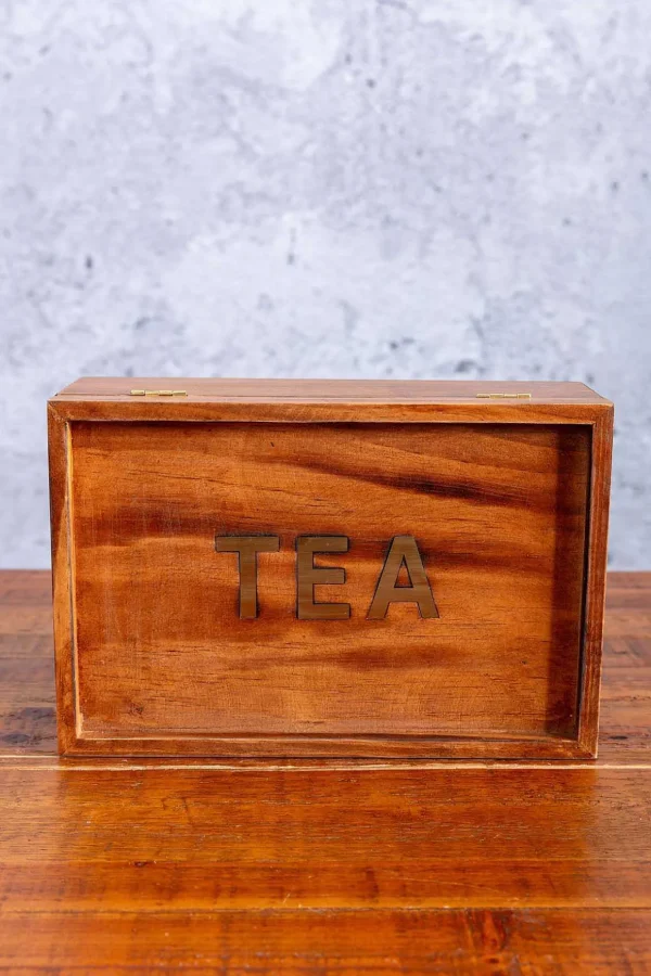 Wooden Tea Box