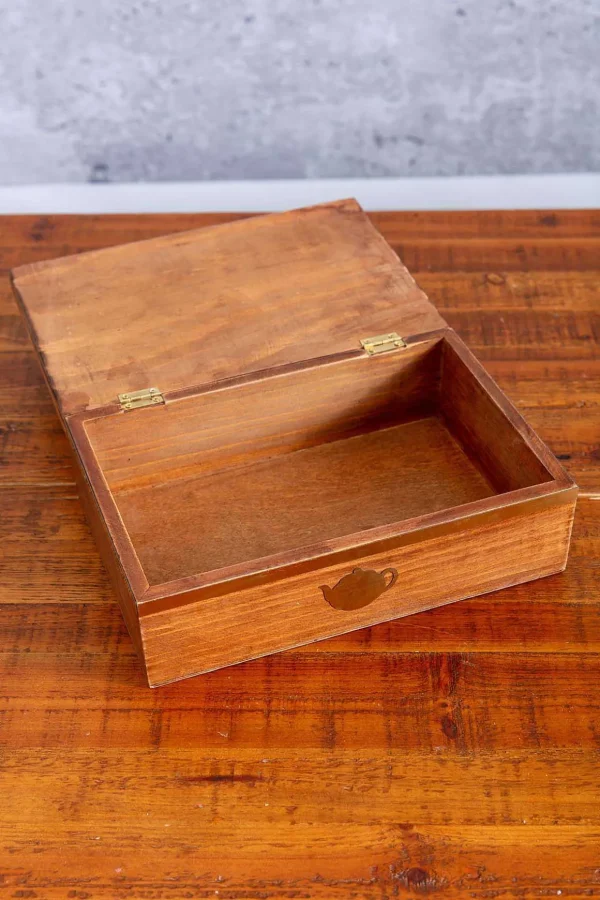 Wooden Tea Box