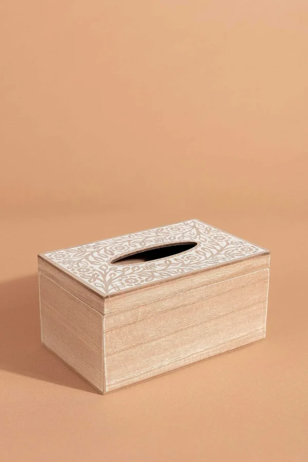 Wooden Tissue Box