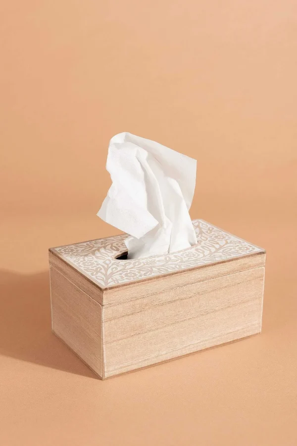 Wooden Tissue Box
