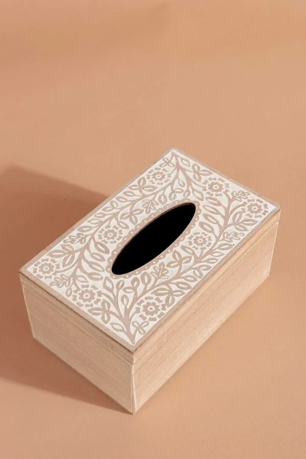 Wooden Tissue Box