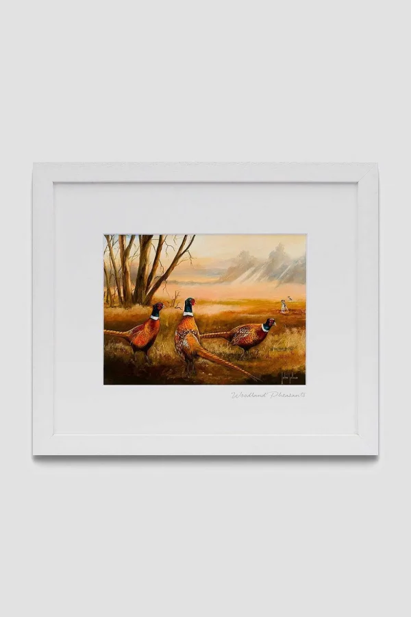 Woodland Pheasants Wall Art