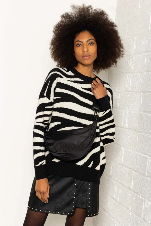 Zebra Print Knit