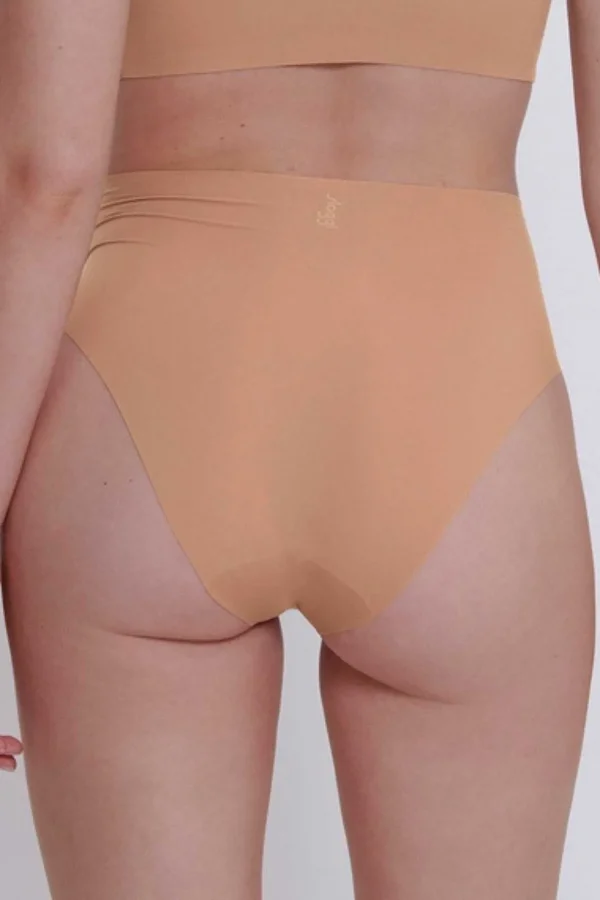 Zero Feel High Waist Briefs In Nude