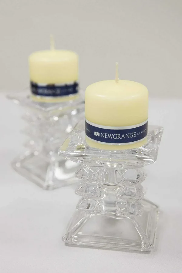 Ziggy Pillar Candleholder Pair
