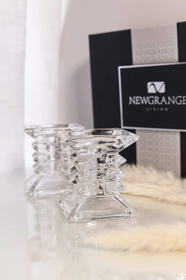 Ziggy Pillar Candleholder Pair