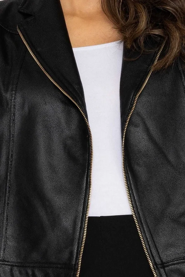 Zip Jacket In Black