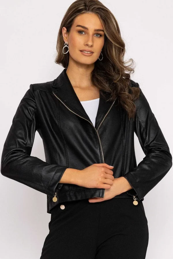 Zip Jacket In Black